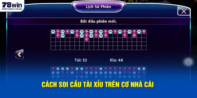 Cách soi cầu Tài xỉu